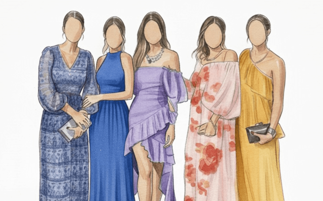 Vestido longo elegante